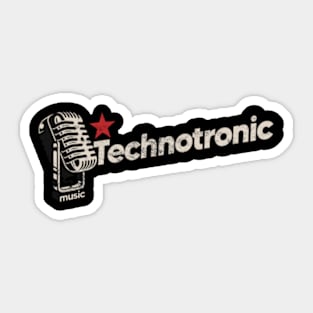 Technotronic / Vintage Sticker